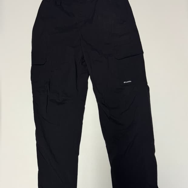 컬럼비아 22년도 나일론 카고팬츠 29.9인치 블랙