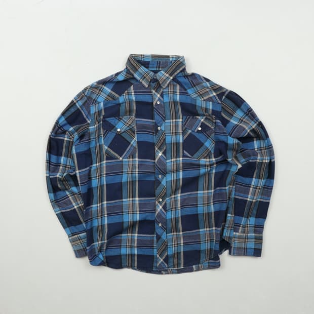 랭글러 웨스턴 플란넬 셔츠 2XL A796