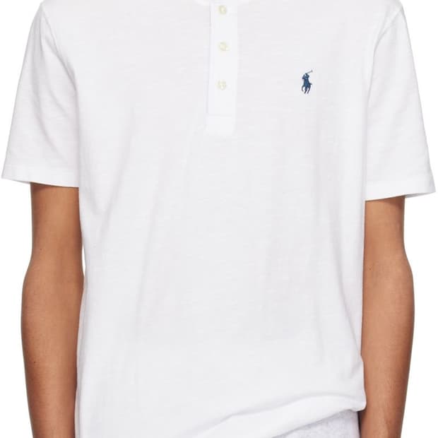폴로 랄프로렌 헨리넥 반팔 티셔츠
