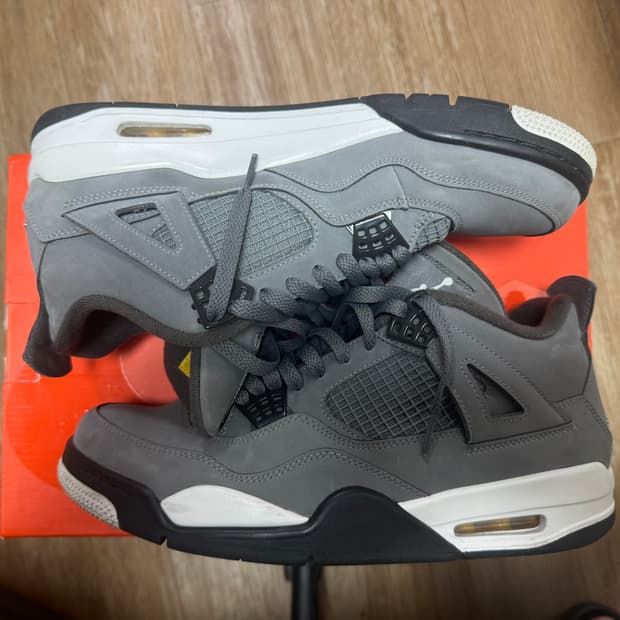 조던 4 레트로 쿨 그레이 2019