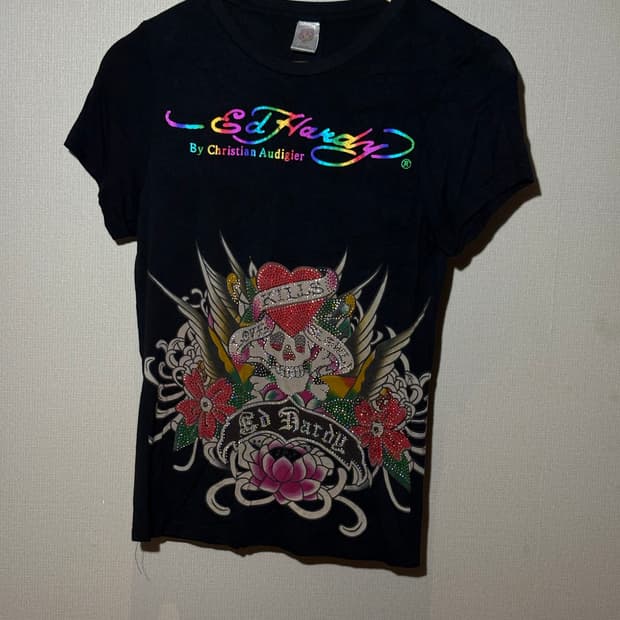 Ed hardy 빈티지 반팔셔츠