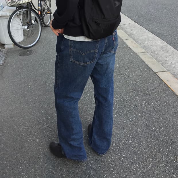 Levi's 565 mid blue 34/32