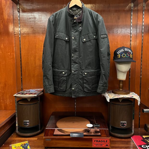 바버 인터네셔널 듀크 왁스자켓 [ 100 ]