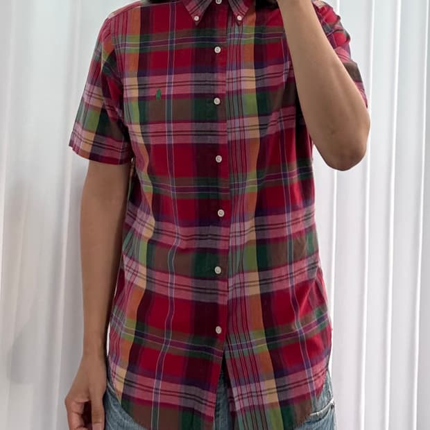 [S]폴로 랄프로렌 클래식핏 마드라스 셔츠