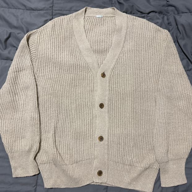 아프레쎄 실크 린넨 가디건 3사이즈 새제품급 팝니다