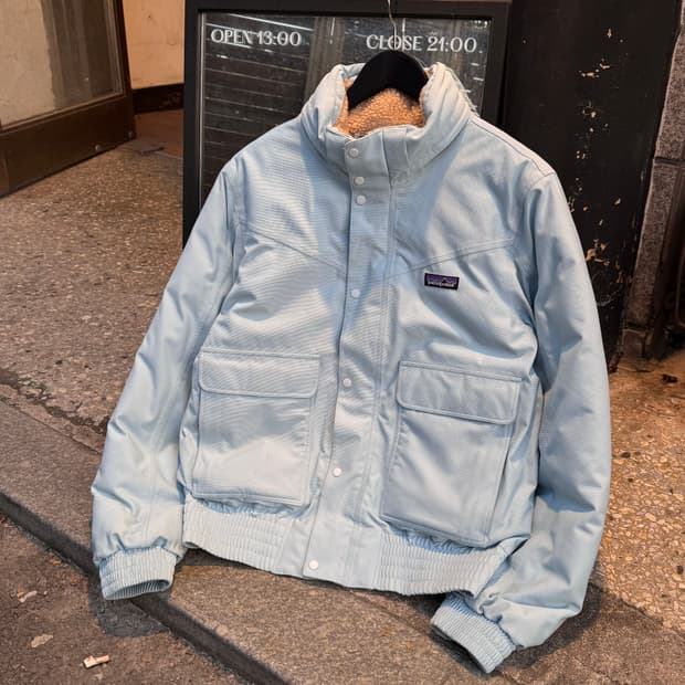 파타고니아 스카이블루 나누크 다운자켓