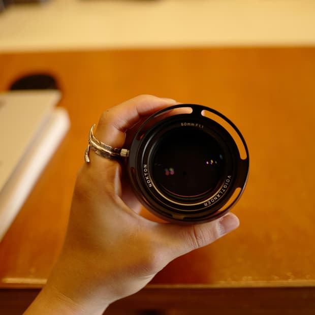 보이그랜더 녹턴 50mm f1.1