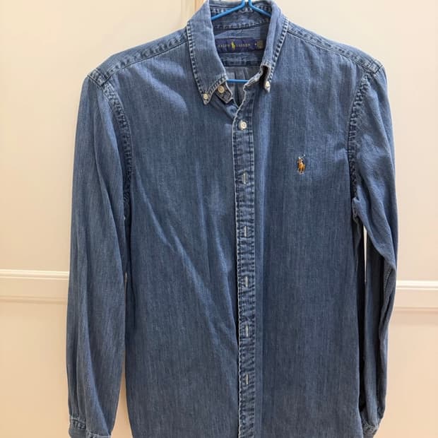 랄프로렌 데님 셔츠 M