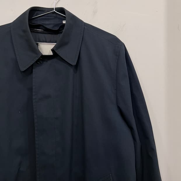 런던포그 이너탈착 히든버튼 코튼 트렌치코트