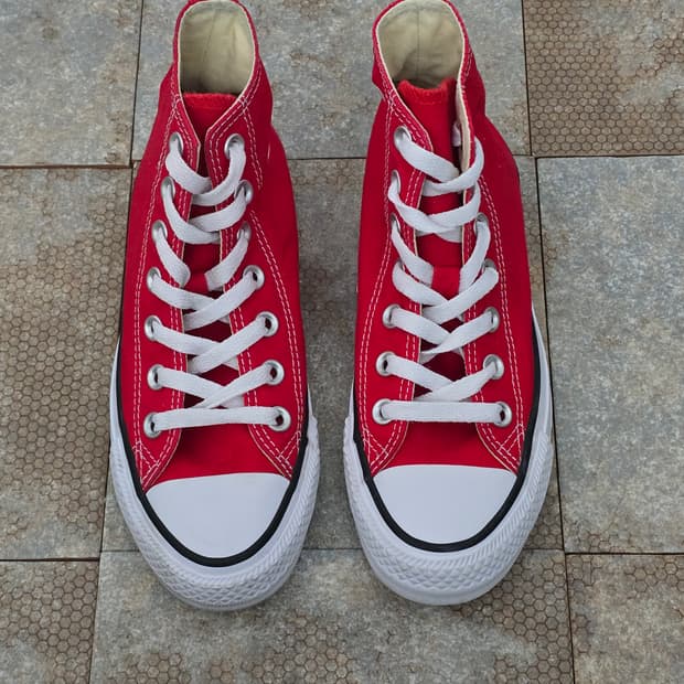(220)컨버스 척테일러 올스타 하이 레드 