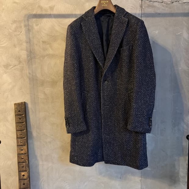 빨질레리 트위드 체스터필드 코트 100