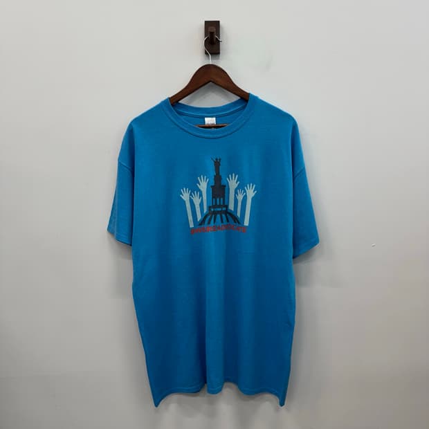 길단 Skyblue T-shirt