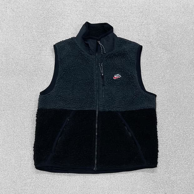나이키 헤리티지 쉐르파 베스트 자켓