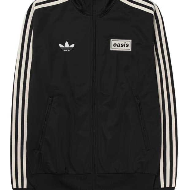 아디다스x오아시스 투어 파이어버드 트랙탑 블랙 (us L사이즈)