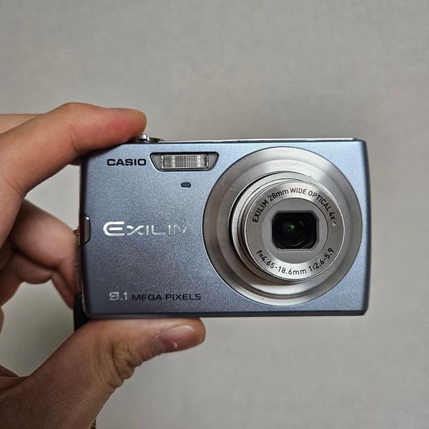카시오 Exilim EX-Z250 하늘색 디카