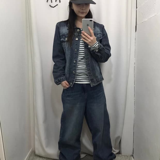 돌체앤가바나 데님 자켓 코디 세트 🤍