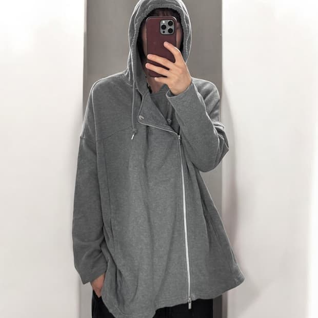cabane de zucca 2-way hoodie zip up