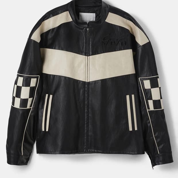 seo 에스이오 Faux leather jacket 