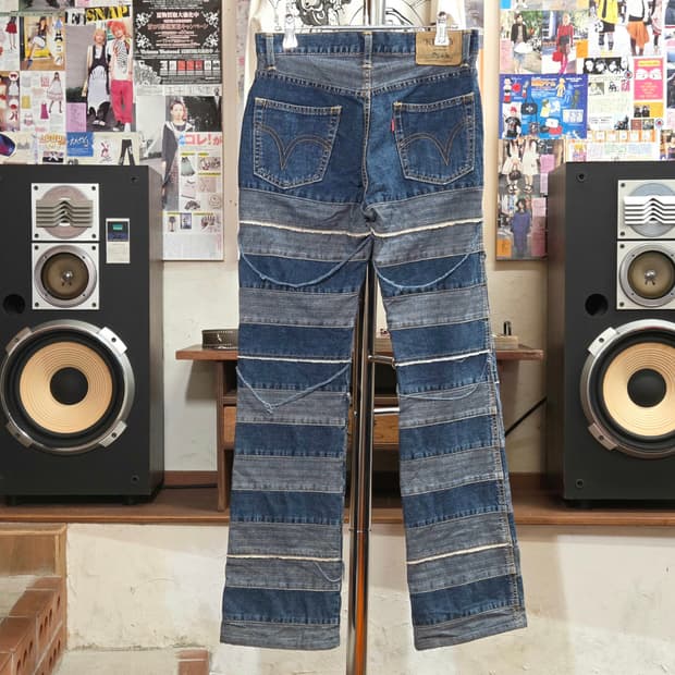 히스테릭 글래머 킨키 데님 팬츠