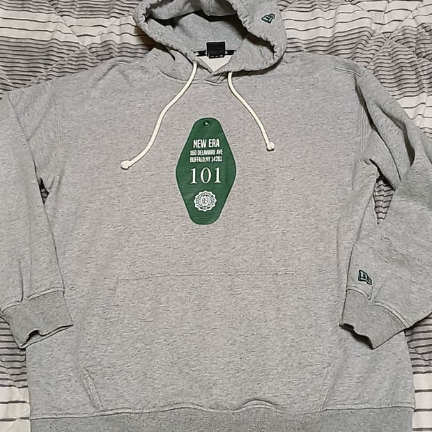 뉴에라 오버핏 기모후드 110 가슴63 기장75