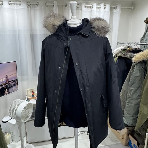 CMFR 프리미엄 롱패딩 XS (100)