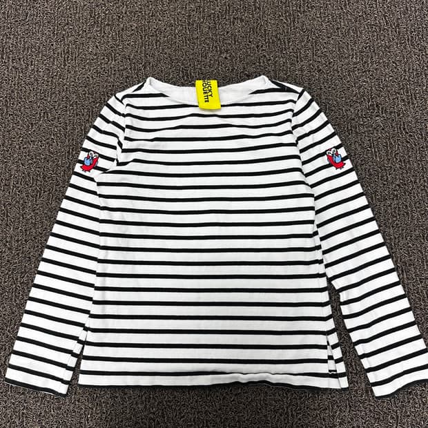 럭키슈에뜨 스트라이프 여성 긴팔티셔츠