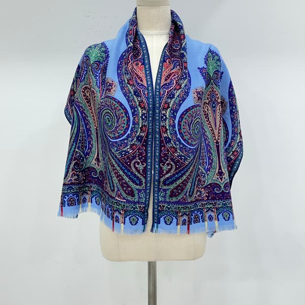 에트로 울 실크 머플러