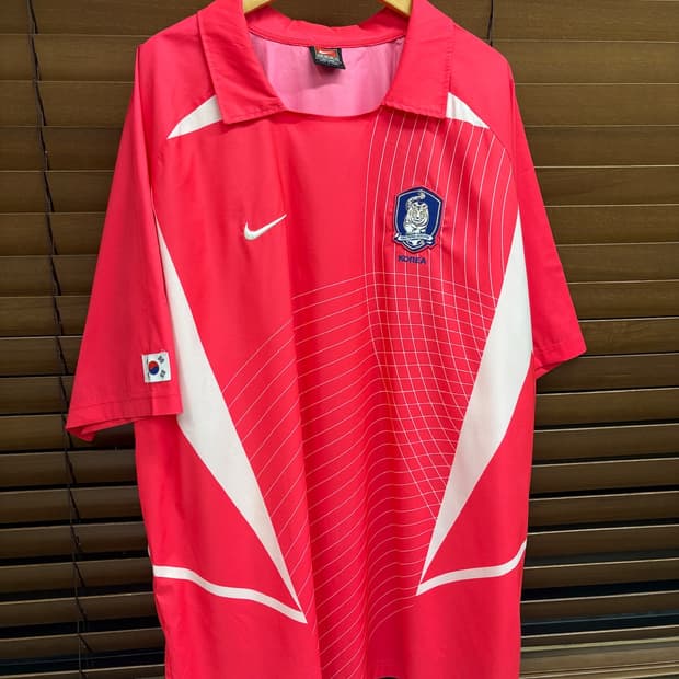 02 04 Nike 나이키 2002 대한민국 축구 국가대표팀 홈 유니폼