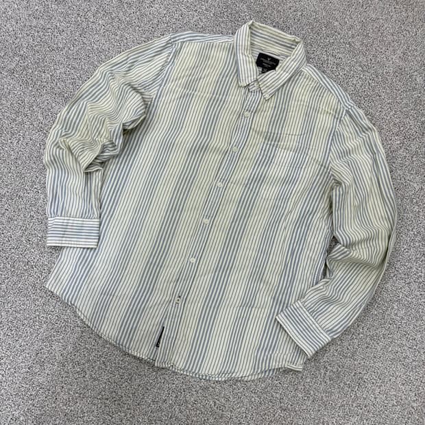 XL 아메리칸이글 스트라이프 긴팔 셔츠 0317J