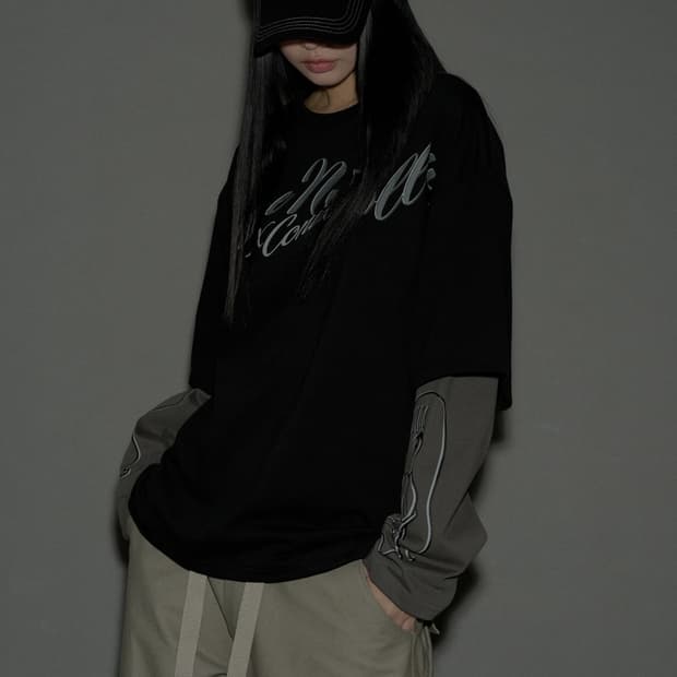 미개봉) 플리즈노팔로우 stitch ball cap (black)