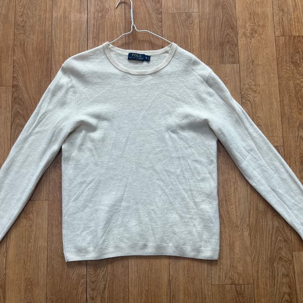 폴로 랄프로렌 린넨 캐시미어 니트