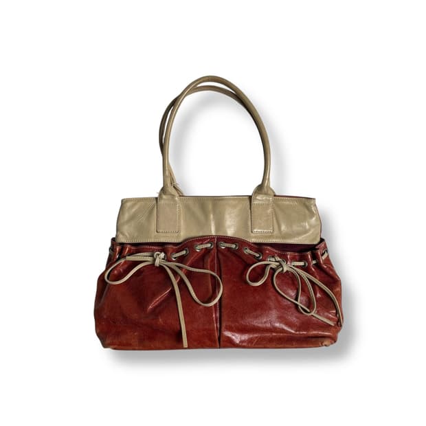 Orobianco 리본 레더백 (italy)  