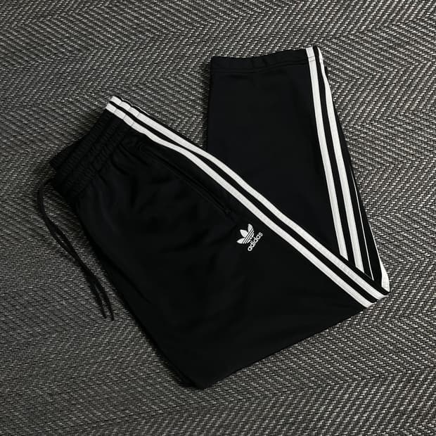 아디다스 파이어버드 트레포일 트랙 팬츠 블랙 y 3670