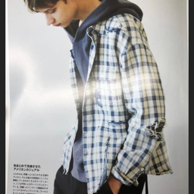 [3] 비즈빔 20ss lumber crash 럼버 크래쉬 셔츠