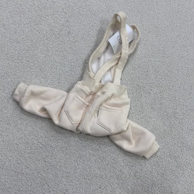 2XL 새상품 그루밍독 반려동물 기모멜빵바지 0507E