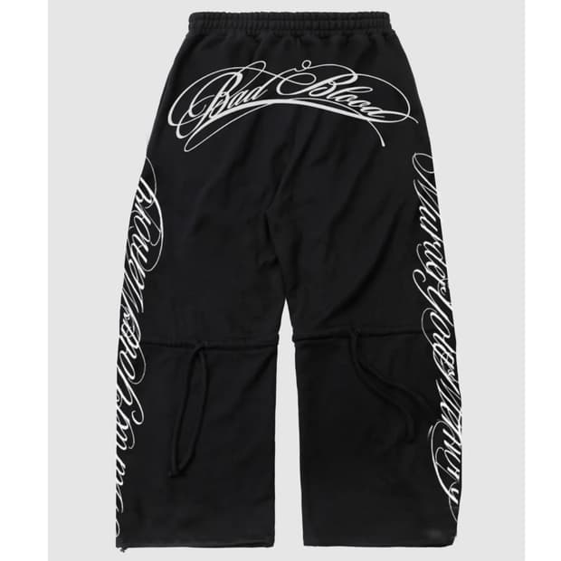 배드블러드 레터링 조거 팬츠 트레이닝 