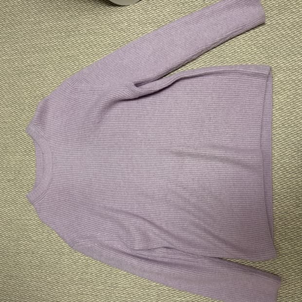 자라 남성 핑크 니트