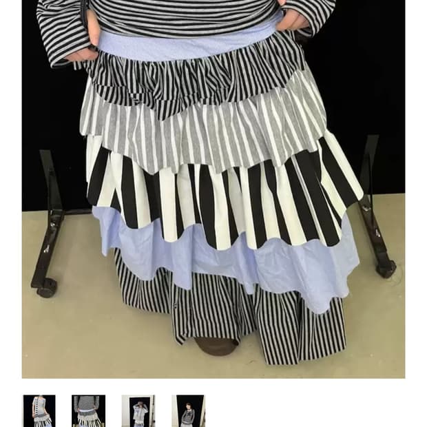 Ttsunami Striped Skirt