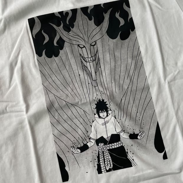 naruto print tee