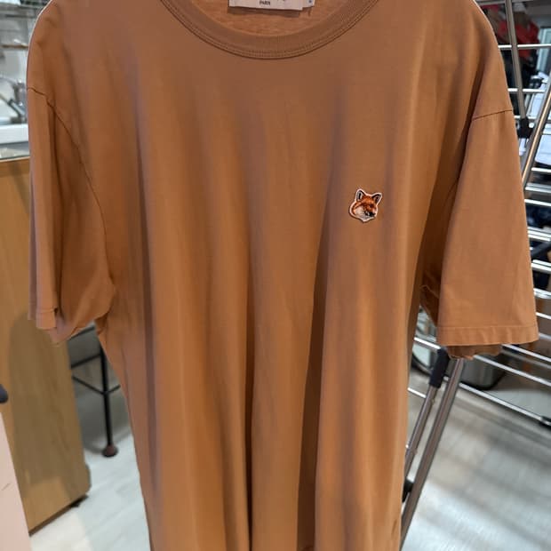 메종키츠네 반팔티 xl 남녀공용
