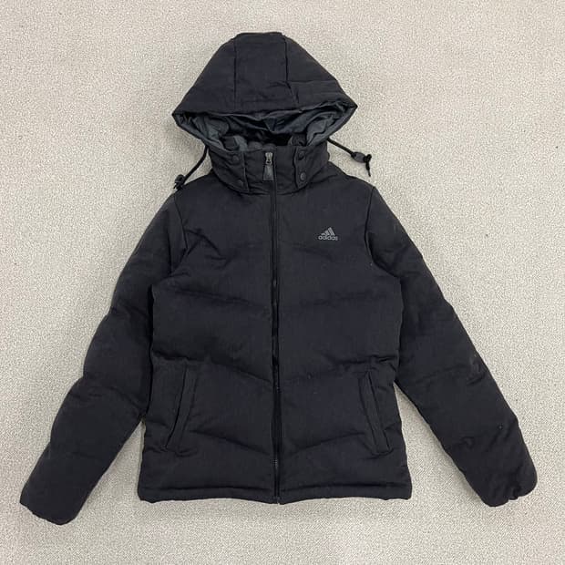 90 아디다스 여성 덕다운 후드 패딩 0126M