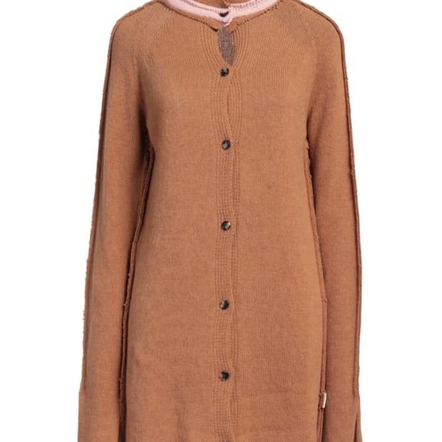 Marni 마르니 캐시미어 가디건 브라운 40사이즈