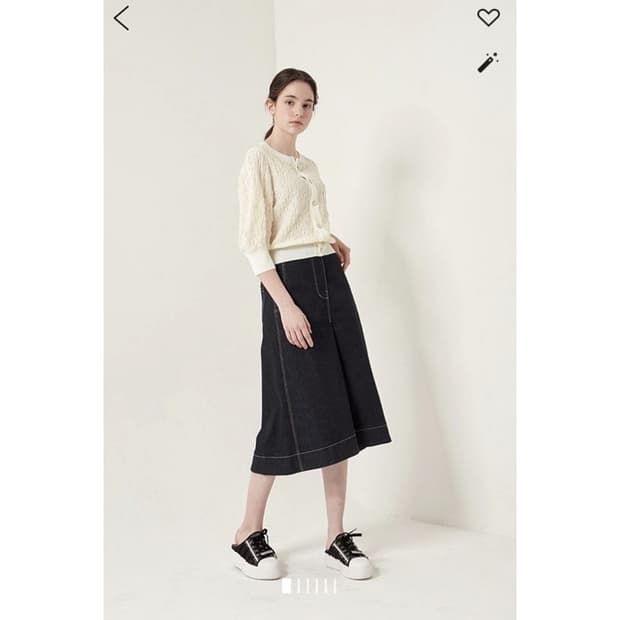 SJSJ 크링클 블라우스 가디건