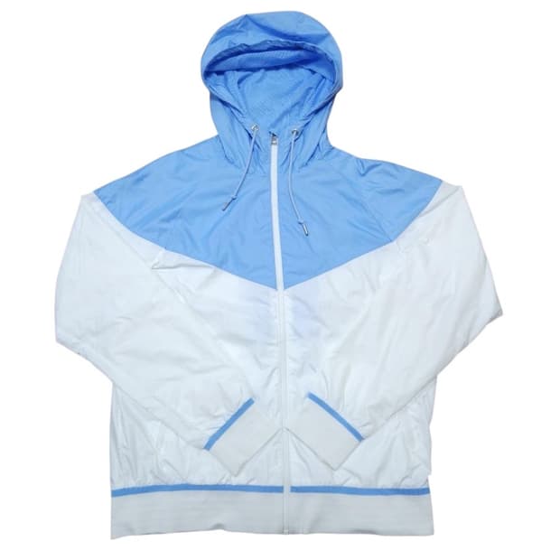 바배) 나이키 하늘색 배색 바람막이