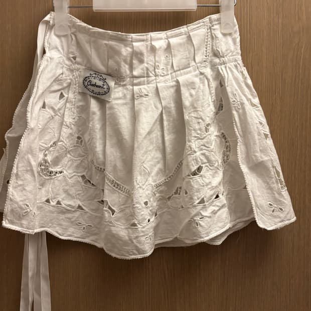 크로쉐안트 테이블 스커트 