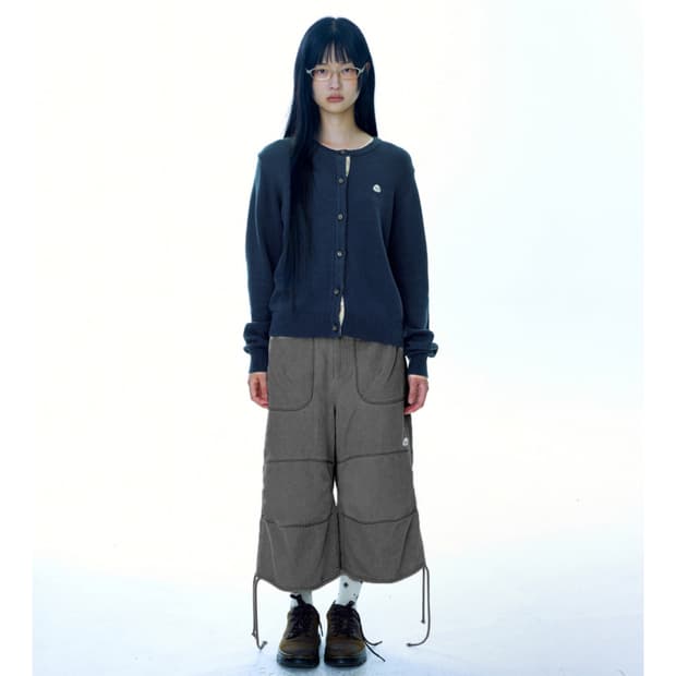 [2] 코이세이오 옥스포드 지그재그 팬츠 차콜 25fw