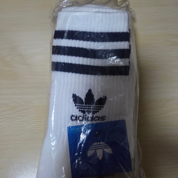 아디다스.크루 삭스.양말 3족세트