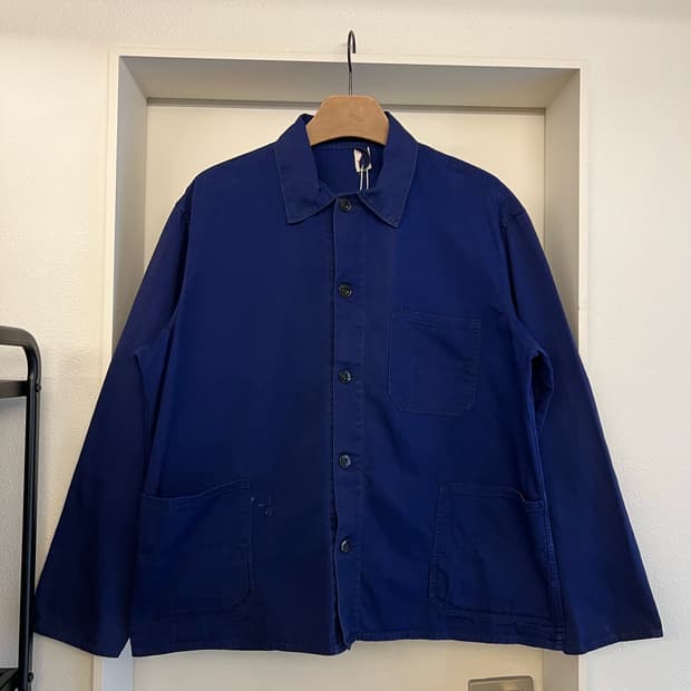 FADED OLD VINTAGE FRENCH WORK 프렌치워크자켓