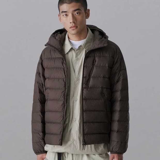 무탠다드 경량패딩 무신사 스탠다드 시티레저 경량패딩 브라운