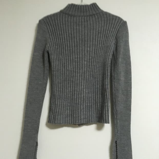 빈티지 니트 집업